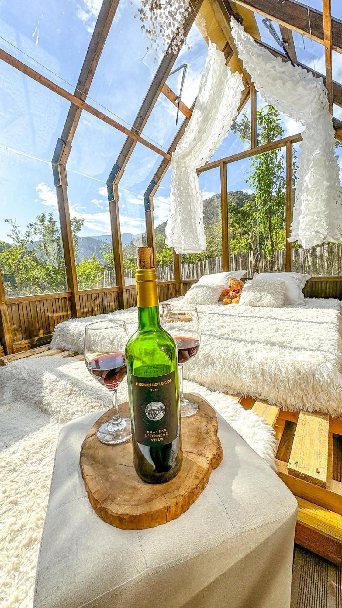 En Verre Sous Pluie Etoilee Luxury tent Lantosque
